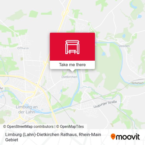 Limburg (Lahn)-Dietkirchen Rathaus map