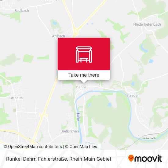 Карта Runkel-Dehrn Fahlerstraße