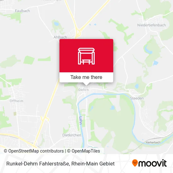Карта Runkel-Dehrn Fahlerstraße