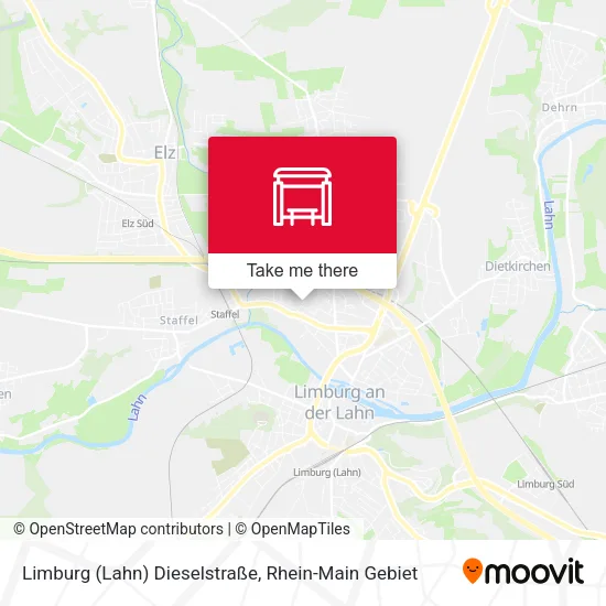 Карта Limburg (Lahn) Dieselstraße