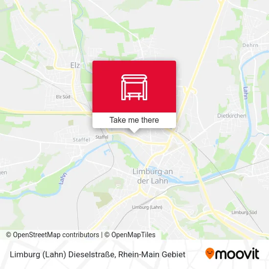 Карта Limburg (Lahn) Dieselstraße