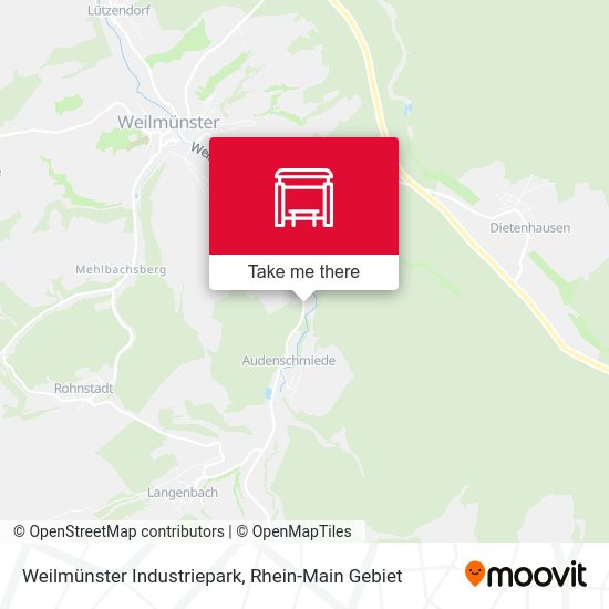 Weilmünster Industriepark map