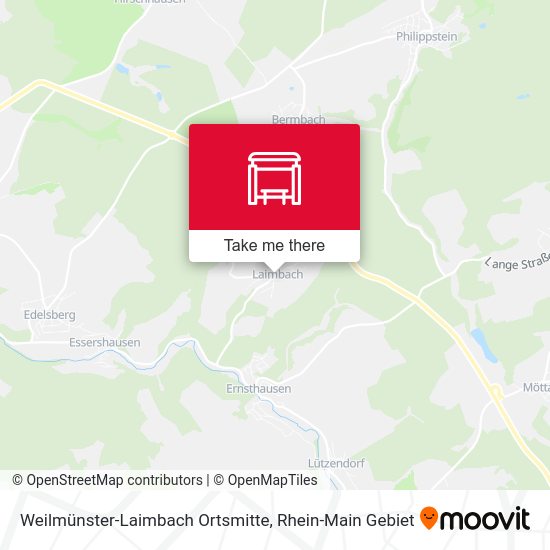 Weilmünster-Laimbach Ortsmitte map