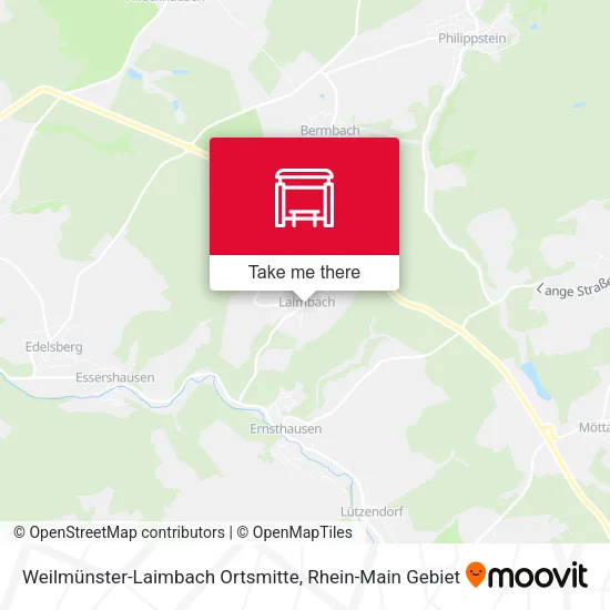 Карта Weilmünster-Laimbach Ortsmitte