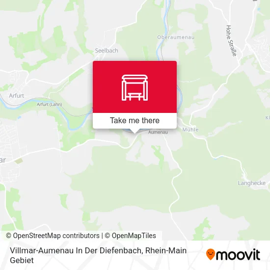 Карта Villmar-Aumenau In Der Diefenbach