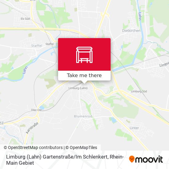 Карта Limburg (Lahn) Gartenstraße / Im Schlenkert