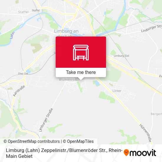 Карта Limburg (Lahn) Zeppelinstr. / Blumenröder Str.