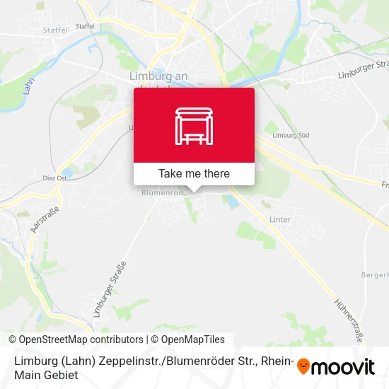Карта Limburg (Lahn) Zeppelinstr. / Blumenröder Str.