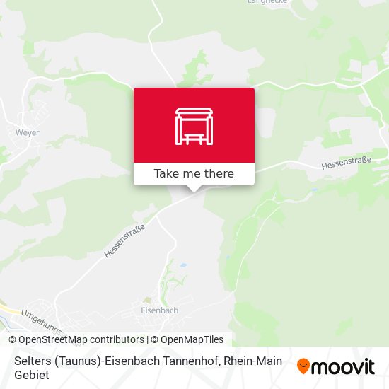 Selters (Taunus)-Eisenbach Tannenhof map