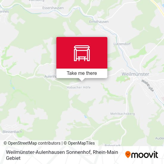 Weilmünster-Aulenhausen Sonnenhof map