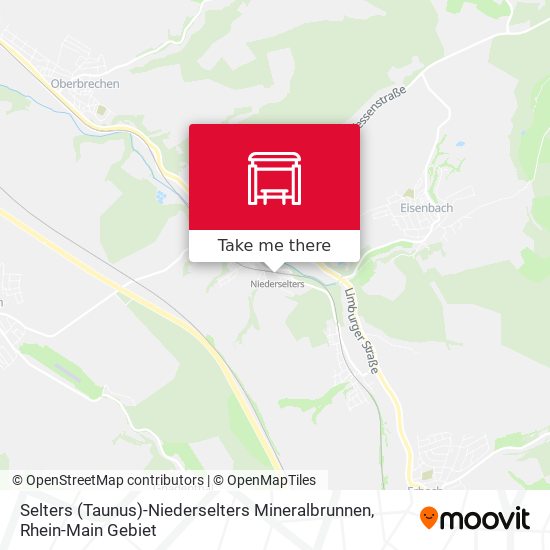 Selters (Taunus)-Niederselters Mineralbrunnen map