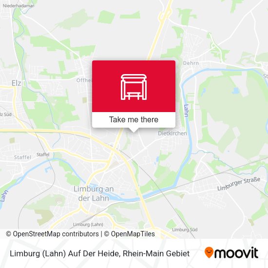 Карта Limburg (Lahn) Auf Der Heide