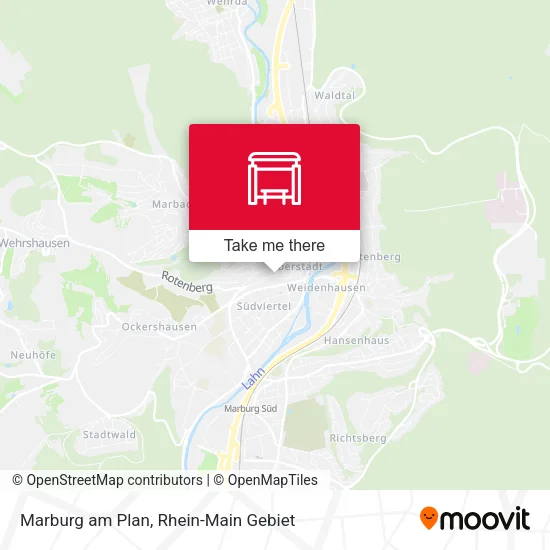 Карта Marburg am Plan