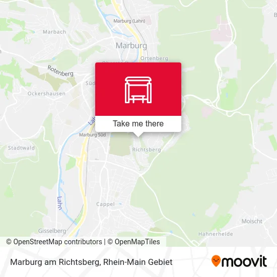 Карта Marburg am Richtsberg