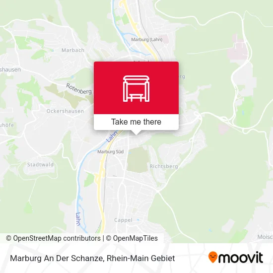 Карта Marburg An Der Schanze