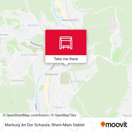 Карта Marburg An Der Schanze