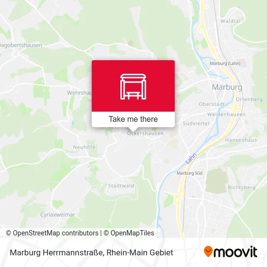 Карта Marburg Herrmannstraße