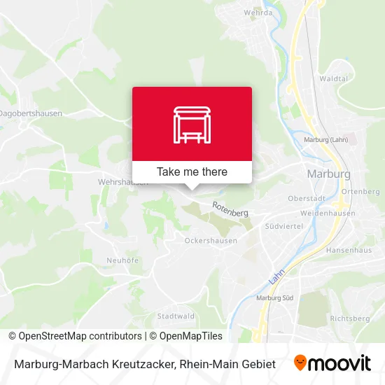 Карта Marburg-Marbach Kreutzacker