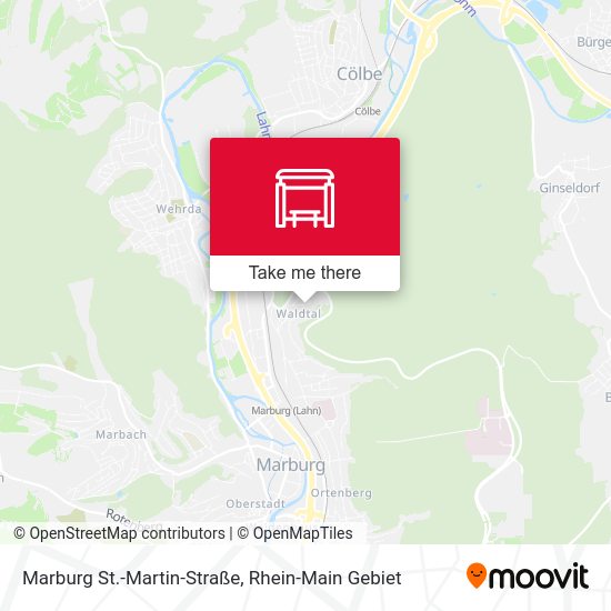 Marburg St.-Martin-Straße map