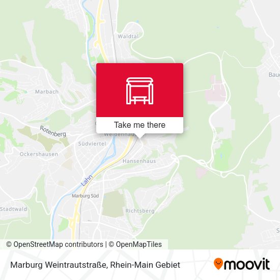 Marburg Weintrautstraße map