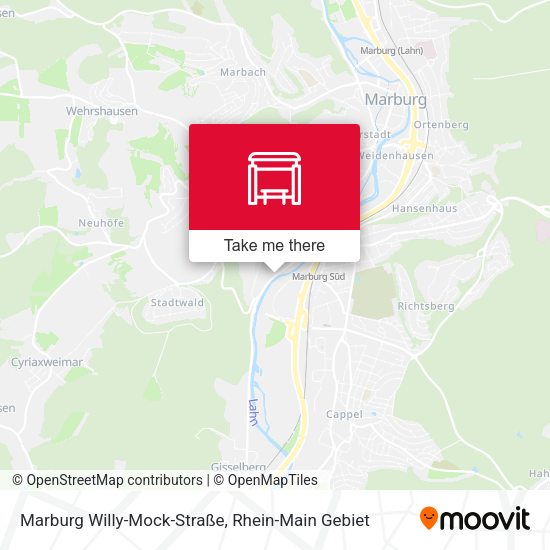 Marburg Willy-Mock-Straße map