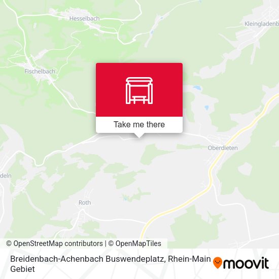 Breidenbach-Achenbach Buswendeplatz map