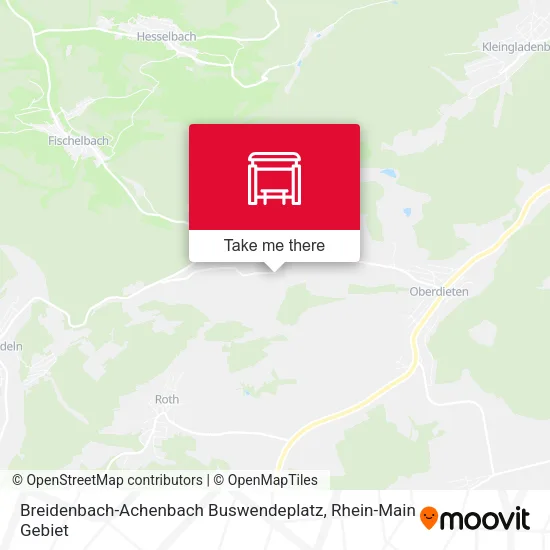 Карта Breidenbach-Achenbach Buswendeplatz