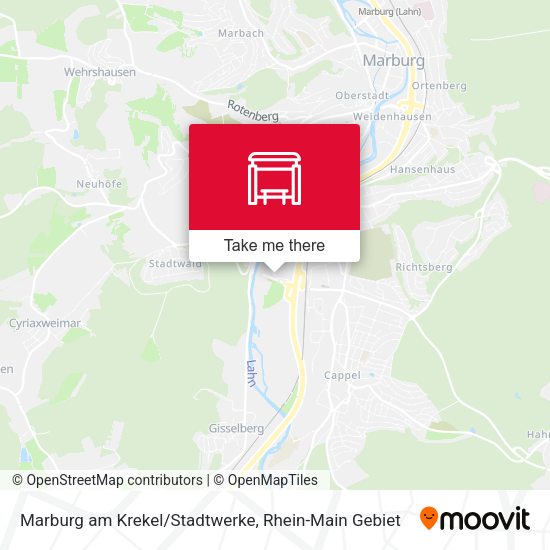 Marburg am Krekel/Stadtwerke map