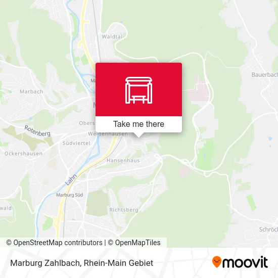 Карта Marburg Zahlbach