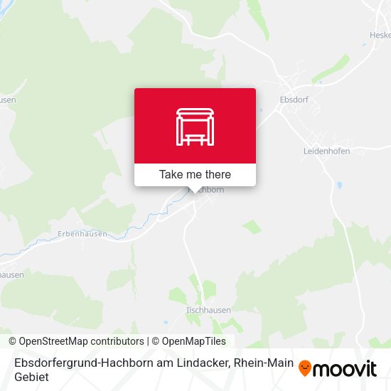 Карта Ebsdorfergrund-Hachborn am Lindacker