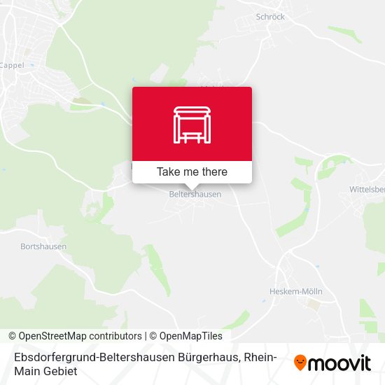 Ebsdorfergrund-Beltershausen Bürgerhaus map