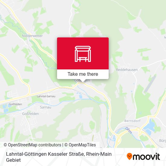 Lahntal-Göttingen Kasseler Straße map