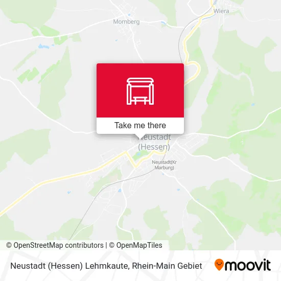 Карта Neustadt (Hessen) Lehmkaute
