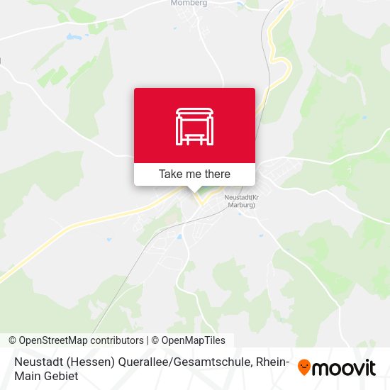 Карта Neustadt (Hessen) Querallee / Gesamtschule