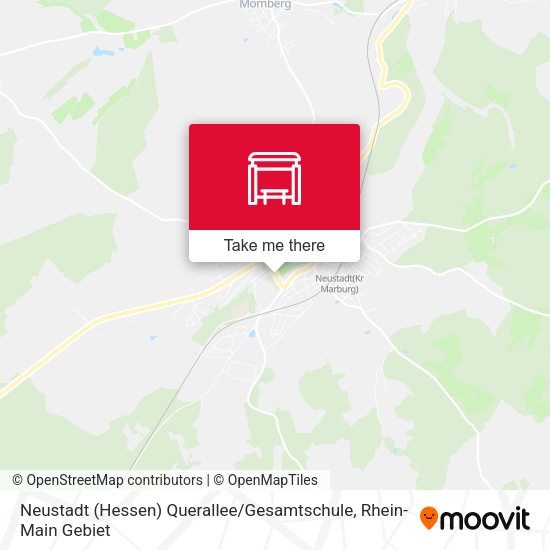 Карта Neustadt (Hessen) Querallee / Gesamtschule