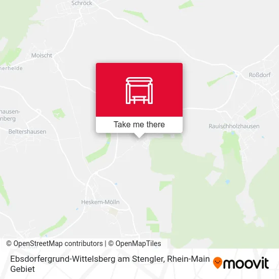 Карта Ebsdorfergrund-Wittelsberg am Stengler