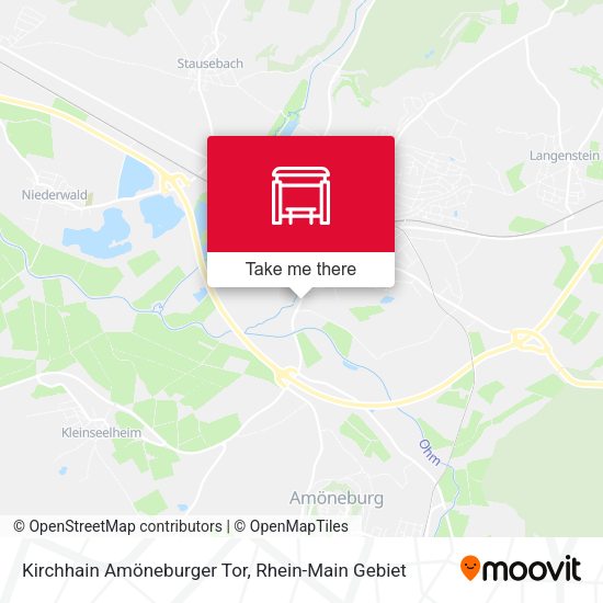 Kirchhain Amöneburger Tor map