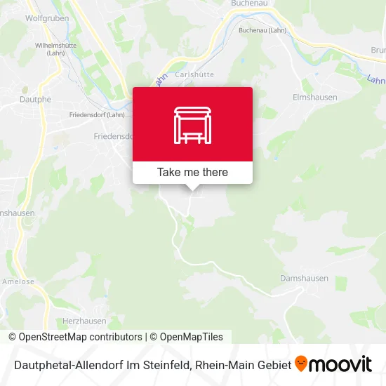 Dautphetal-Allendorf Im Steinfeld map