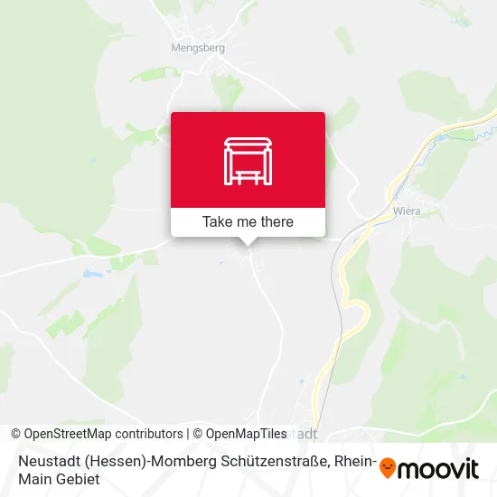 Карта Neustadt (Hessen)-Momberg Schützenstraße