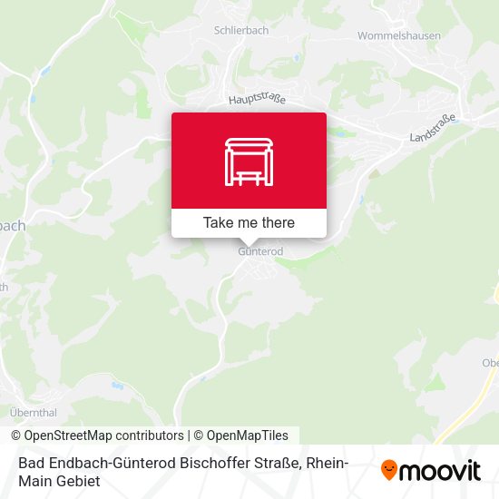 Bad Endbach-Günterod Bischoffer Straße map