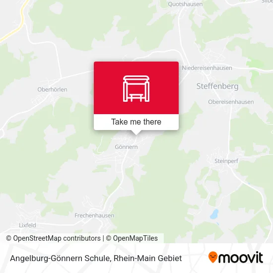Карта Angelburg-Gönnern Schule