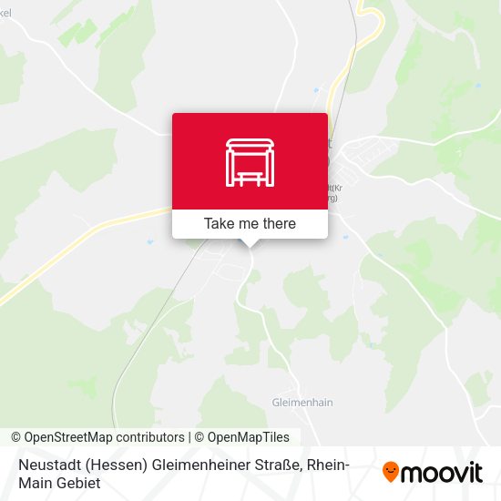 Neustadt (Hessen) Gleimenheiner Straße map