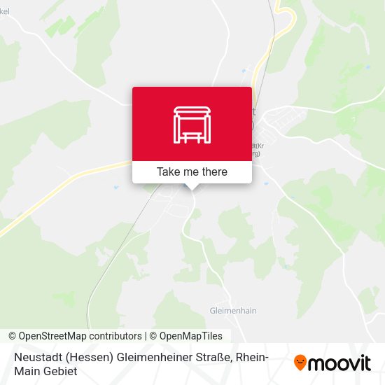 Neustadt (Hessen) Gleimenheiner Straße map