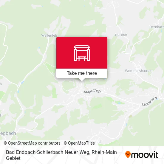 Карта Bad Endbach-Schlierbach Neuer Weg