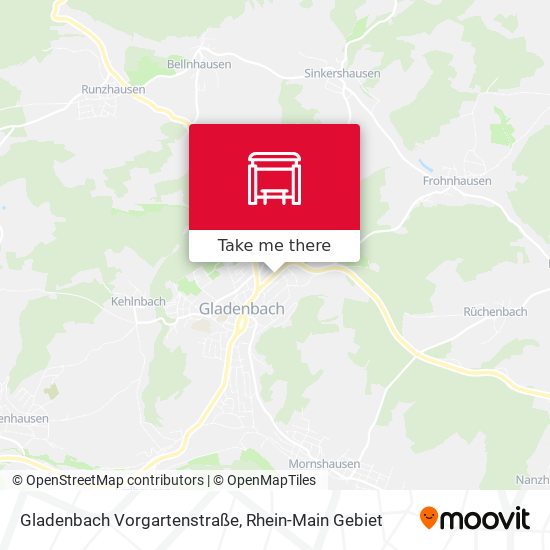 Gladenbach Vorgartenstraße map