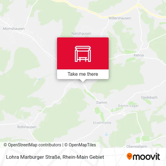 Карта Lohra Marburger Straße