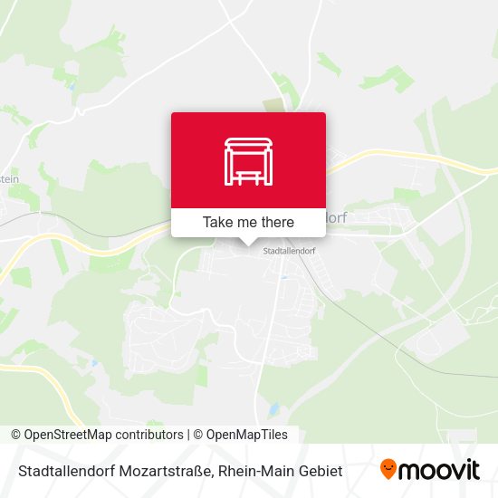 Stadtallendorf Mozartstraße map
