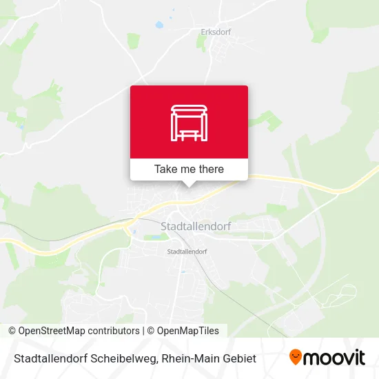 Карта Stadtallendorf Scheibelweg