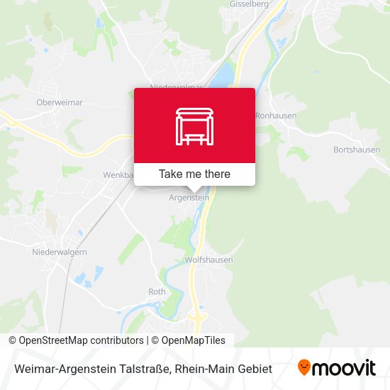 Карта Weimar-Argenstein Talstraße