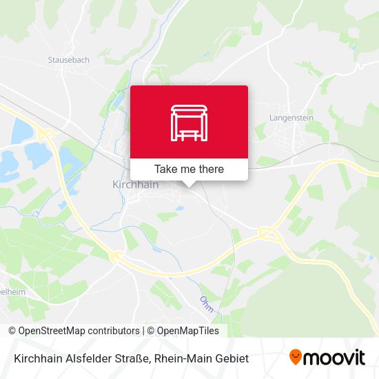 Kirchhain Alsfelder Straße map